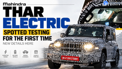 Mahindra Thar Electric Spotted Testing For the First Time: New Details Here Mahindra Thar Electric Spotted Testing For the First Time: New Details Here